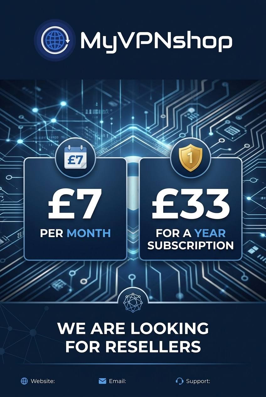 MyVPNTeam- 7 for a month, or buy a year for 33, all subscriptions include 5 connections and multiple locations